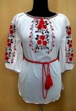 "Bouquet of Roses" blouse