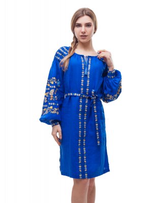 "Borshchiv colors" dress
