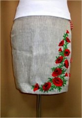 "Poppy Blossom" skirt - фото