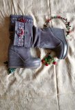 "Winter Guelder Rose" boots