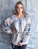 "Borshchiv colors" blouse